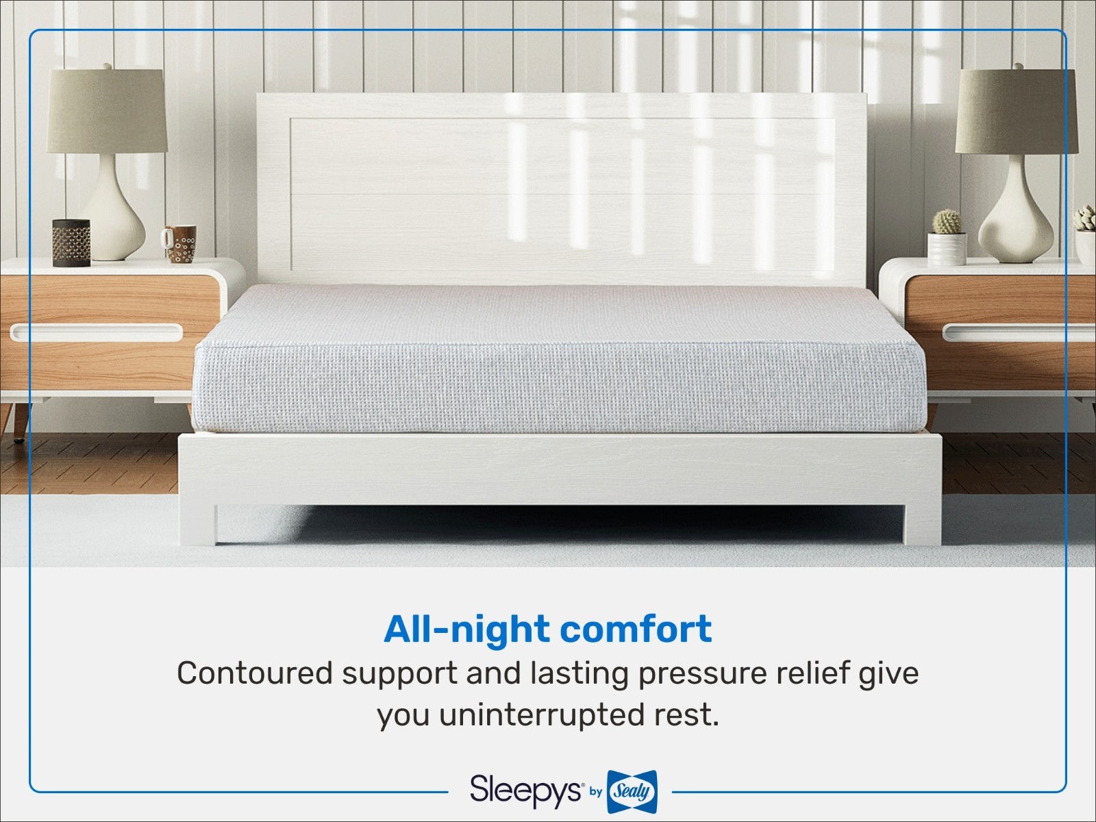 Sleepy’s by Sealy 8″ Memory Foam Firm Full Size Mattress Bed in a Box New