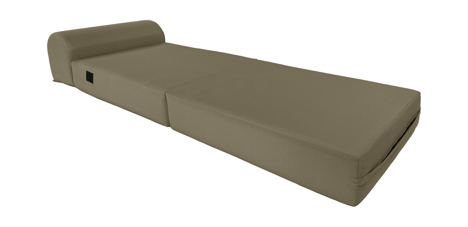 Sleeper Chair Folding Foam Beds, Floor Sofa Couches Mattresses 6x24x70 Tan