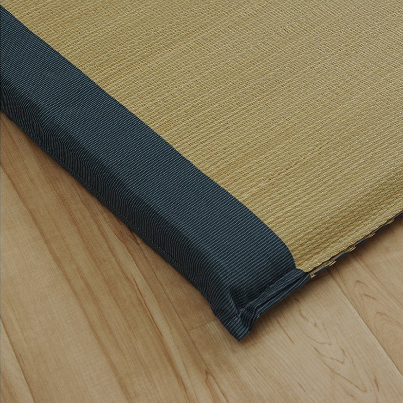 IKEHIKO Tatami Mattress Japanese rush grass Twin Foldable Bed Futon Blue 1372