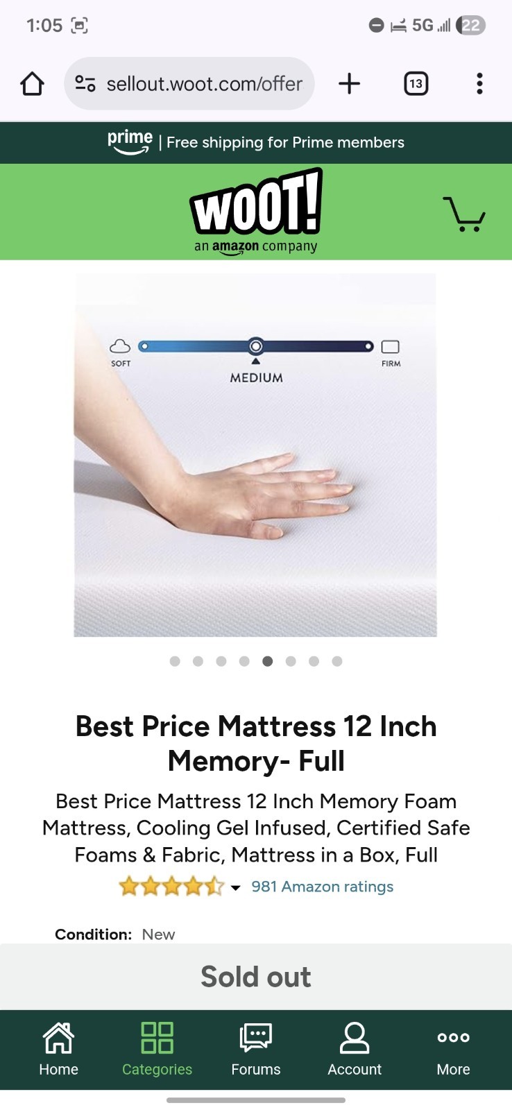 Best Price 12 Inch Memory Full Mattress In A Box Gel Memory Foam