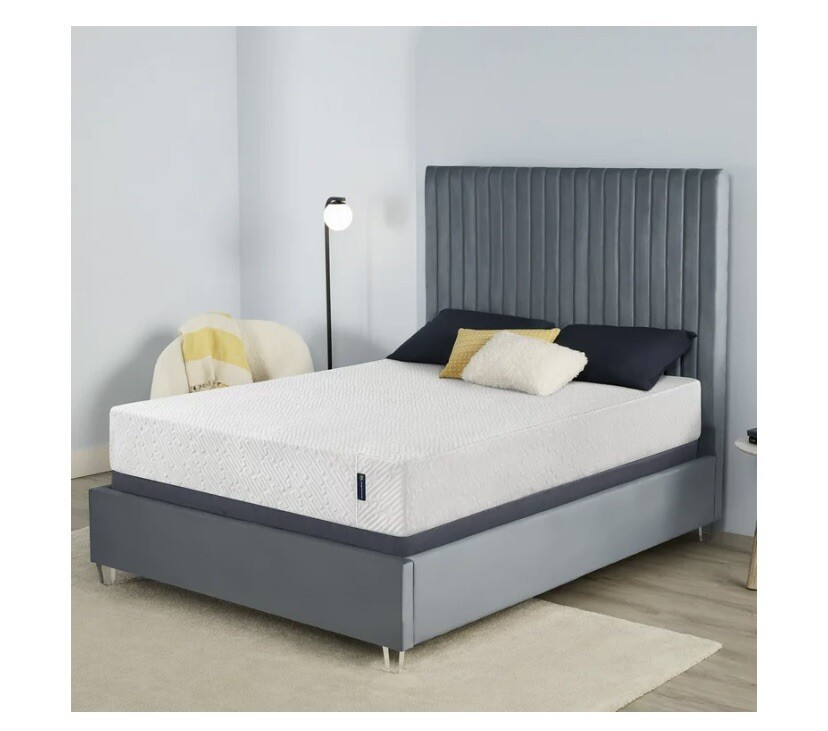 Serta EZ Tote 10″ Gel Memory Foam Mattress with Antimicrobial Cover, Twin – WM