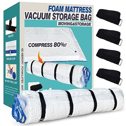 Queen Full Mattress Storage Vacuum Bag for Moving Storage, for Queen-Full