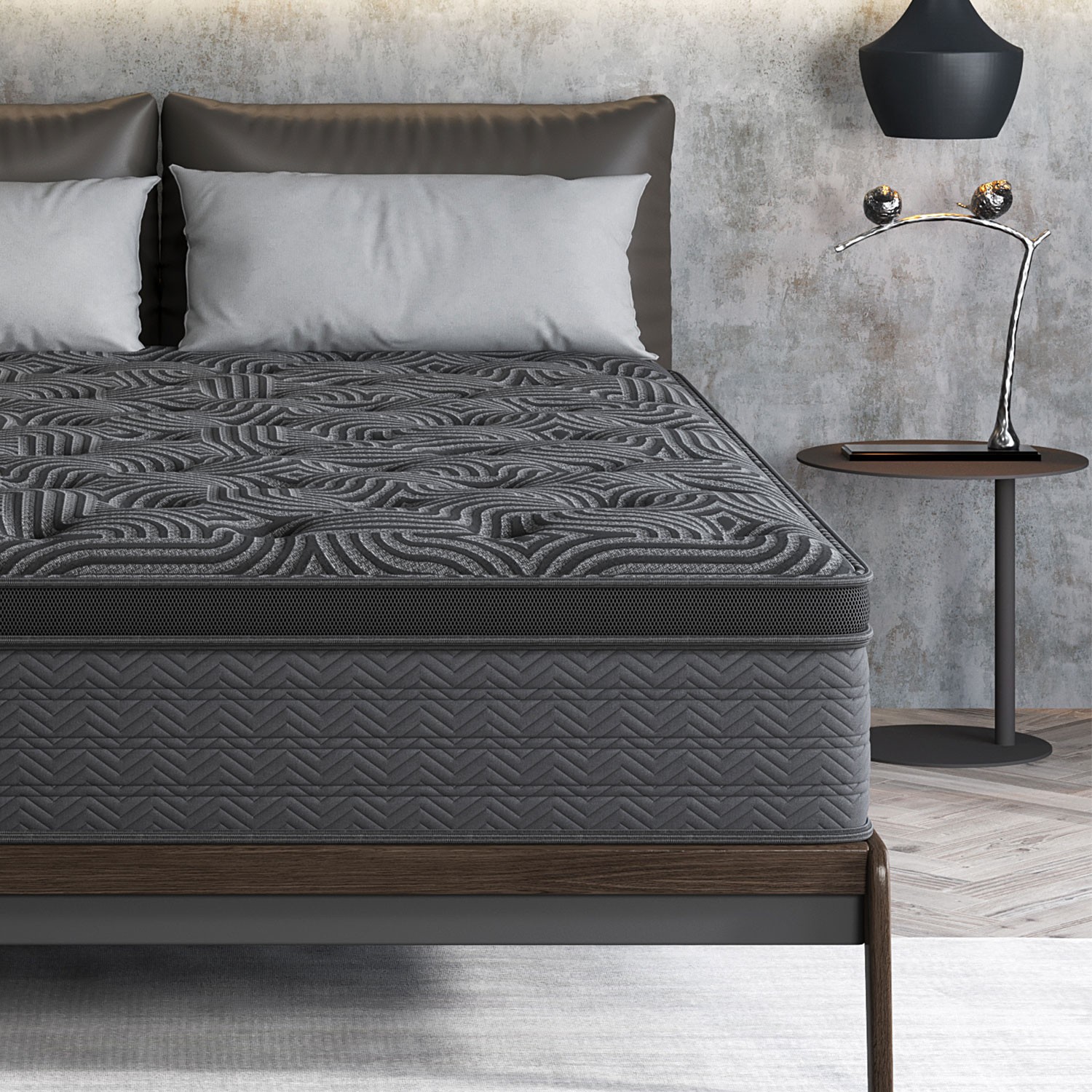 9/12 Inch Gel Memory Foam Hybrid Queen Mattress Twin Full King size In a Box