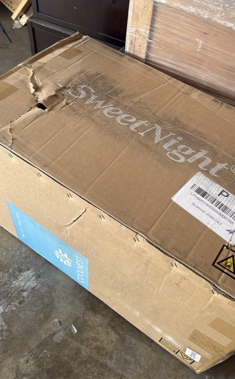 SweetNight 16-inch Queen mattress with CoolNest cooling technology NIB Authentic