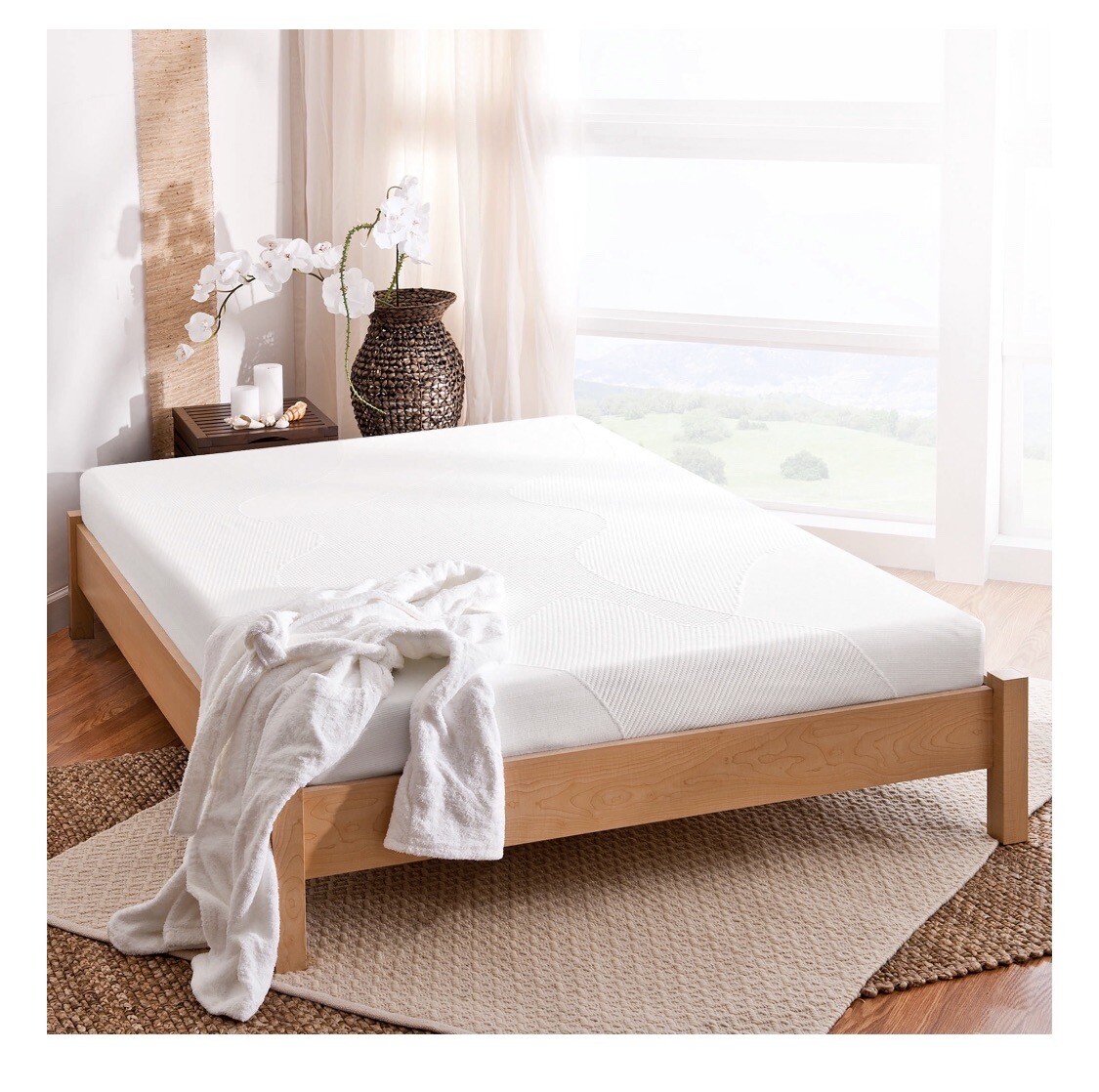 Spa sensations By Zinus Serenity 6” Memory Foam Mattress Twin