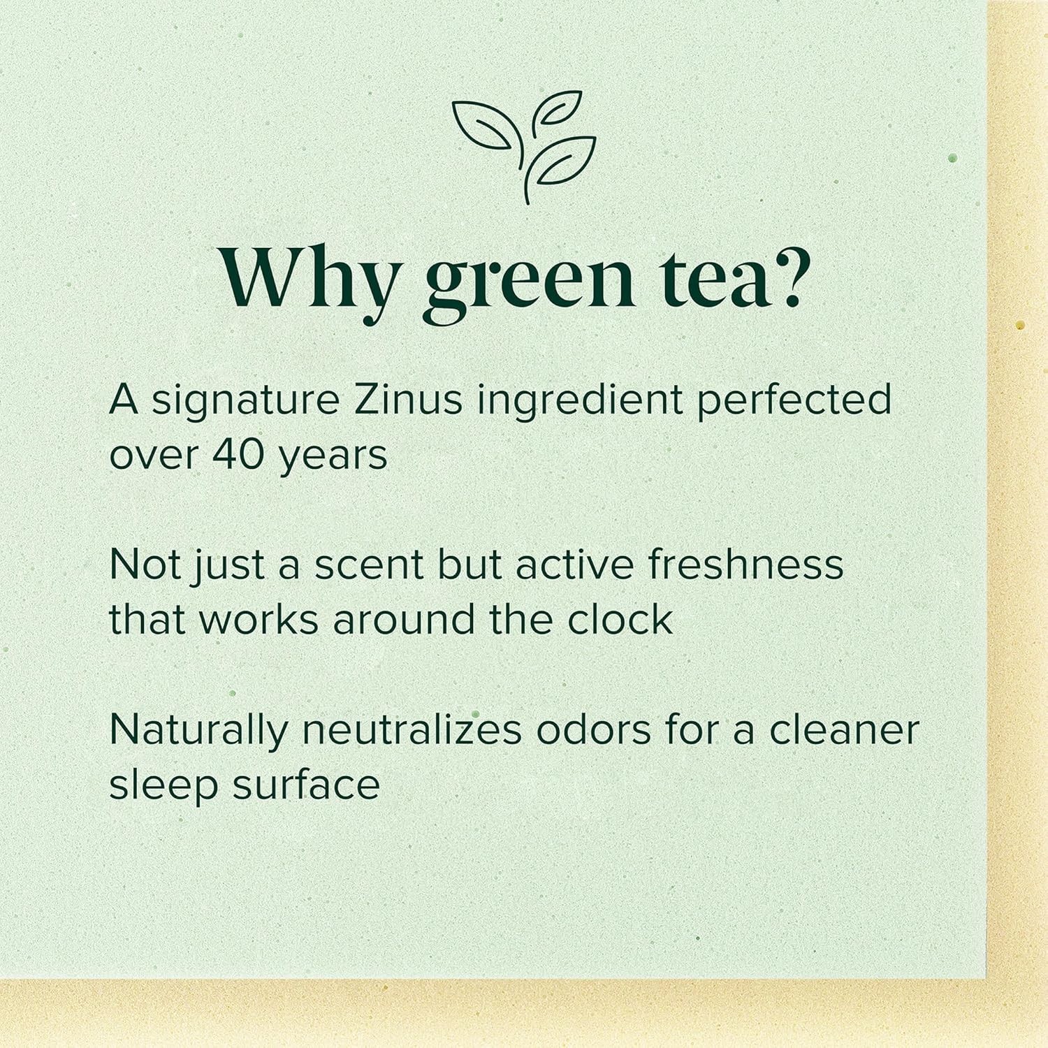 Zinus 5 Inch Twin Green Tea Memory Foam Mattress [ Version], Fiberglass Free,
