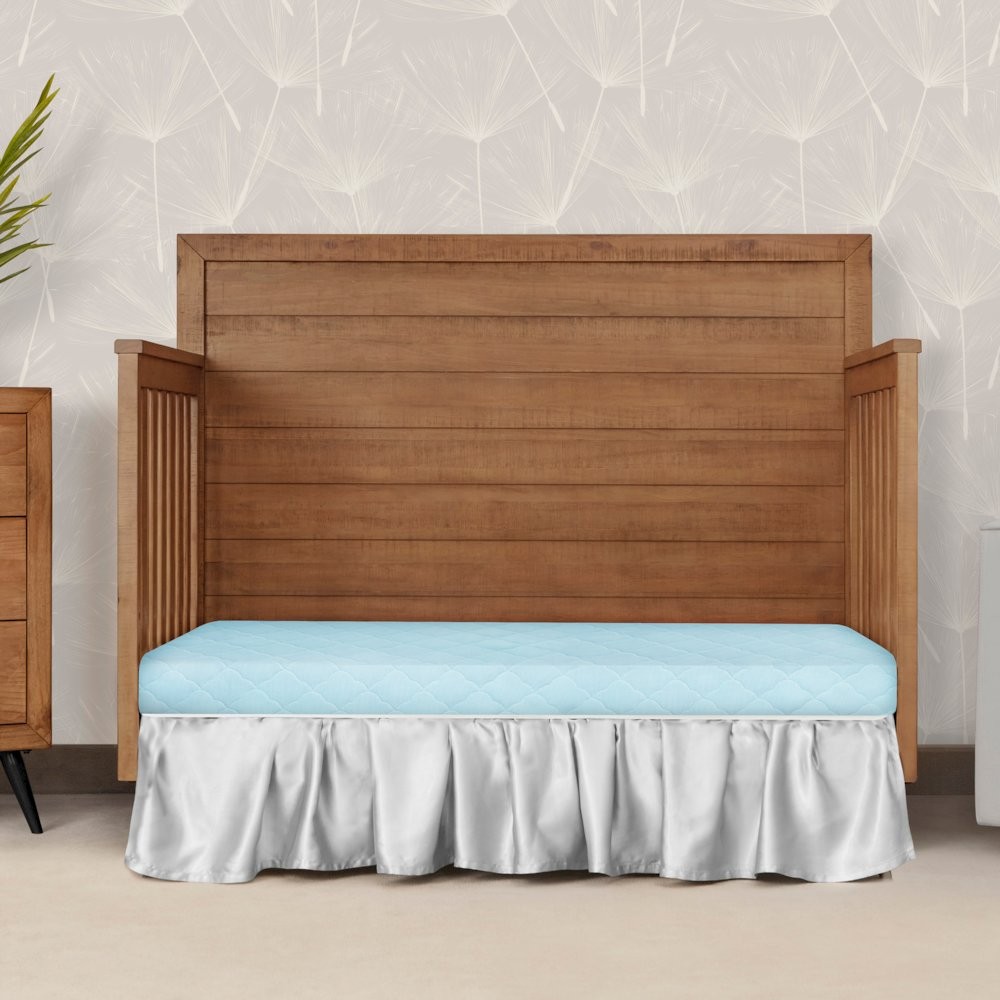 Evolur Wondernap 2 in 1 Full-size Crib Mattress, Blue