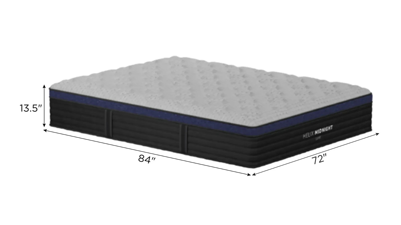 Helix Midnight Luxe California King Size Mattress – MSRP $2,339 FREE SHIPPING