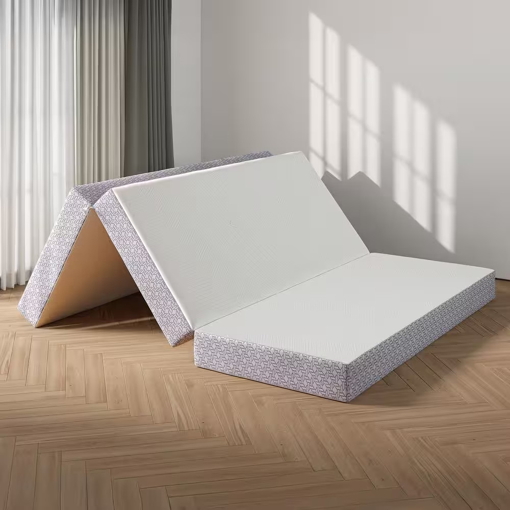 Coolsoft Queen Soft Memory Foam 6 In. Folding Mattress