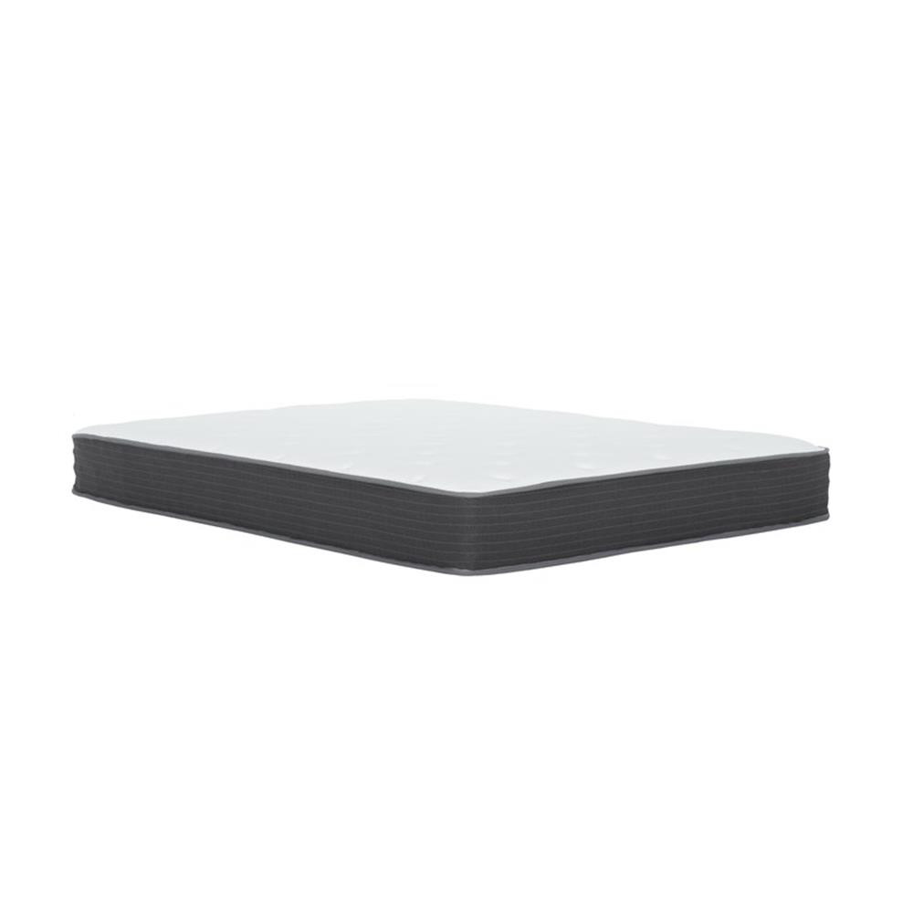 Pemberly Row Modern 8-Inch Polyurethane Full Mattress in White