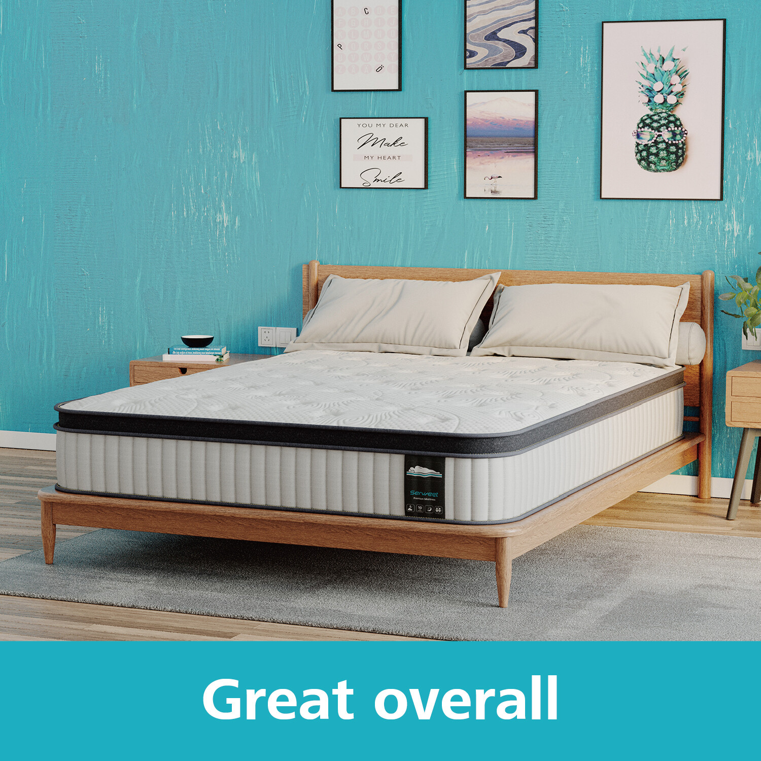 8″ 10″ 12″ 14″ Memory Foam Mattress Topper Twin Full Queen King Twin XL Size NEW