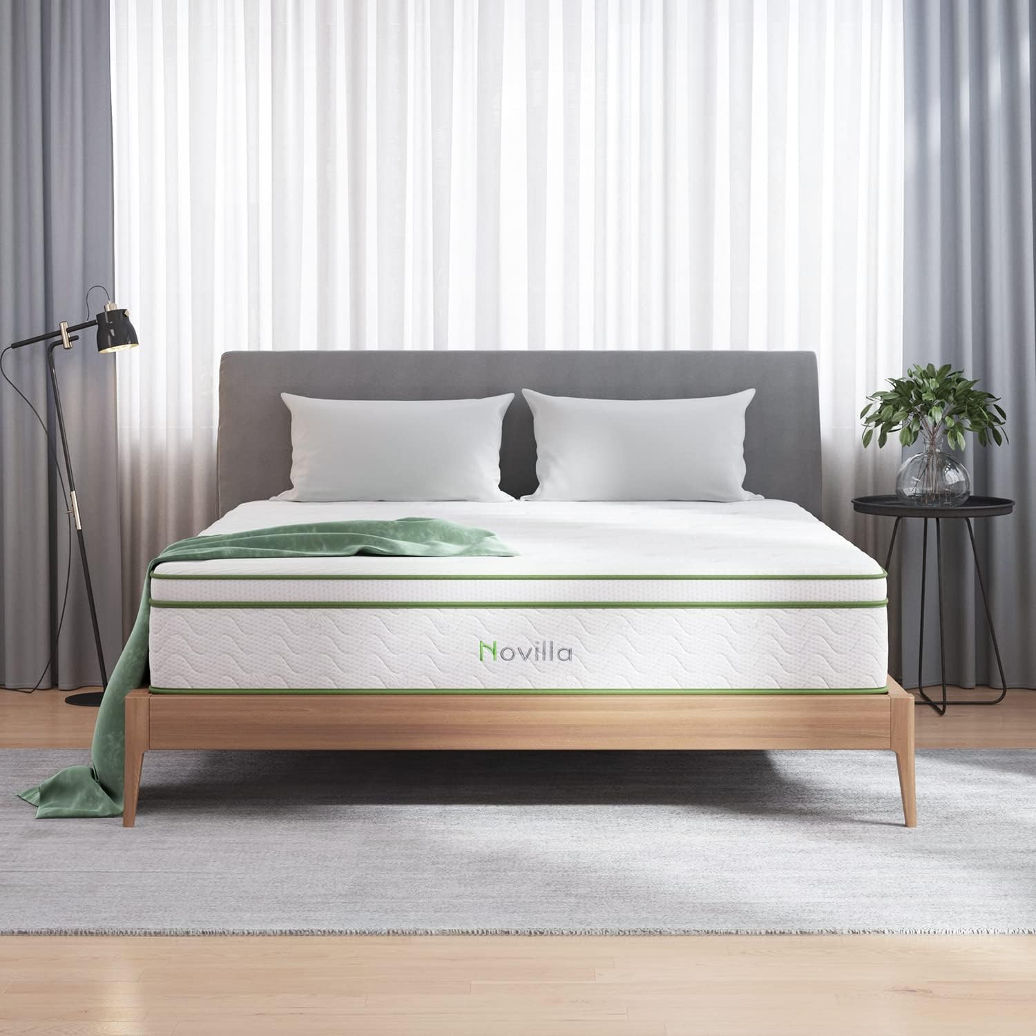 12 Inch Hybrid Gel Memory Foam & Pocketed Coil Mattress – King Size