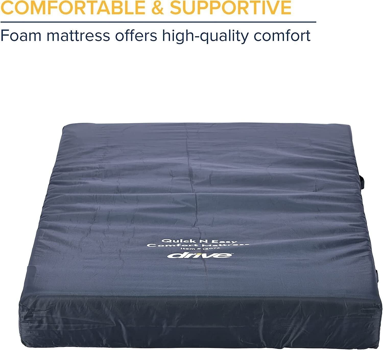 Drive Medical Quick’n Easy Comfort Mattress, Hospital Beds