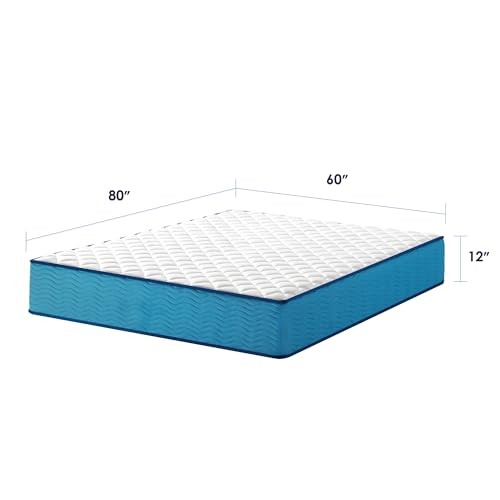 BEST PRICE MATTRESS 12″ MATTRESS HYBRID TIGHT TOP SUPPORTIVE FOAM TWIN