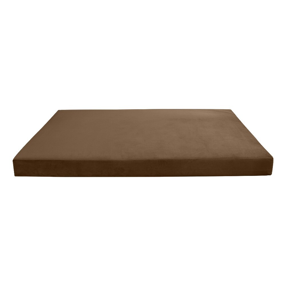 Knife Edge 6″ TWIN-XL 80x39x6 Velvet Indoor Daybed Mattress |COVER ONLY|-AD308