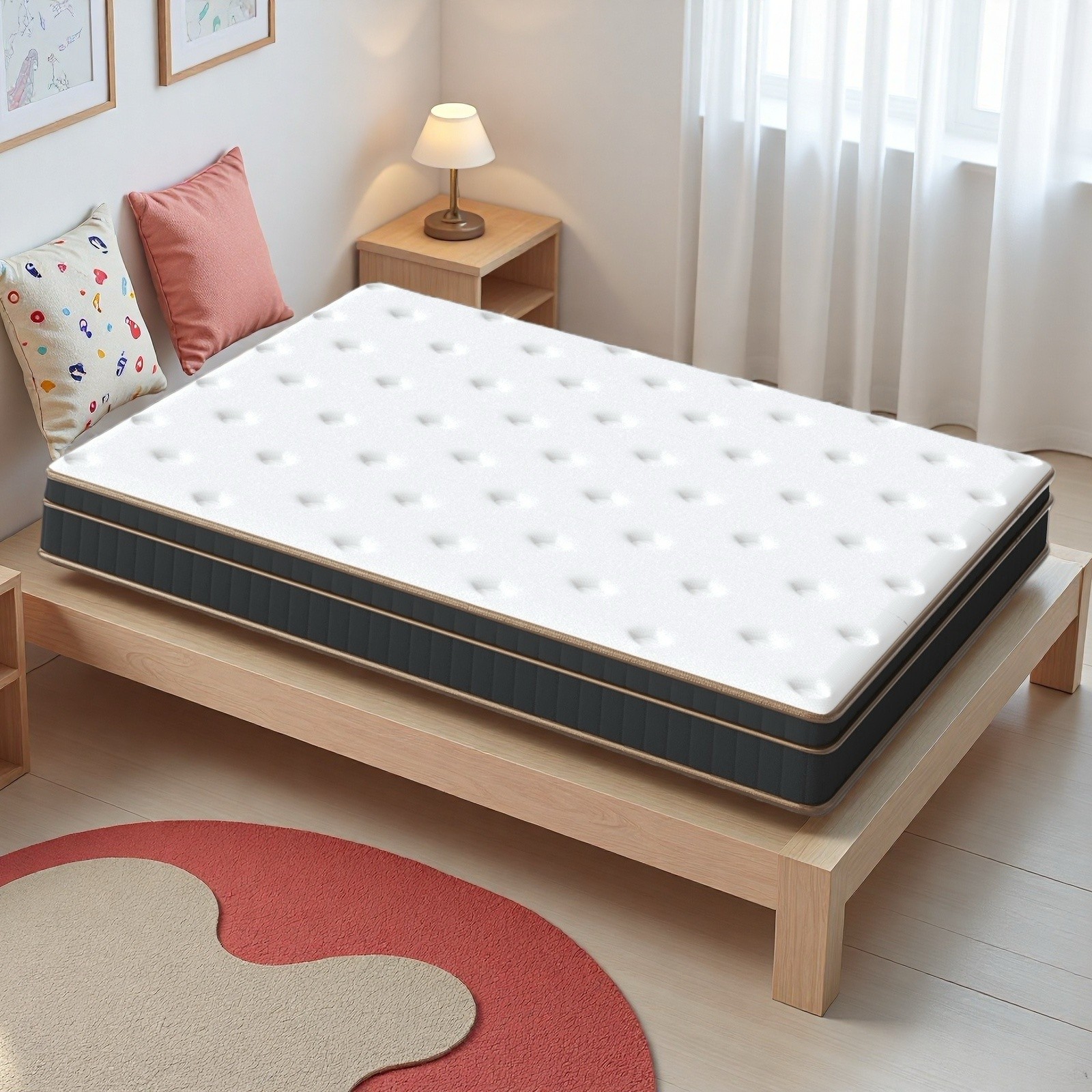 Full Innerspring Mattress 12-Inch – Breathable, Medium Firm For Dorms & Guests