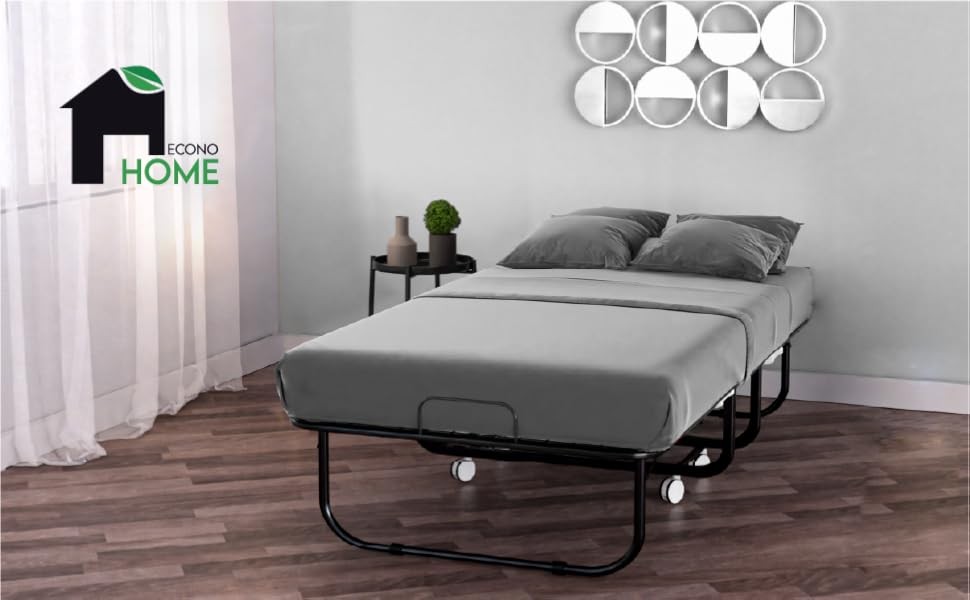 Folding Bed with Mattr – 75×31 Cot Size Fre – Portable