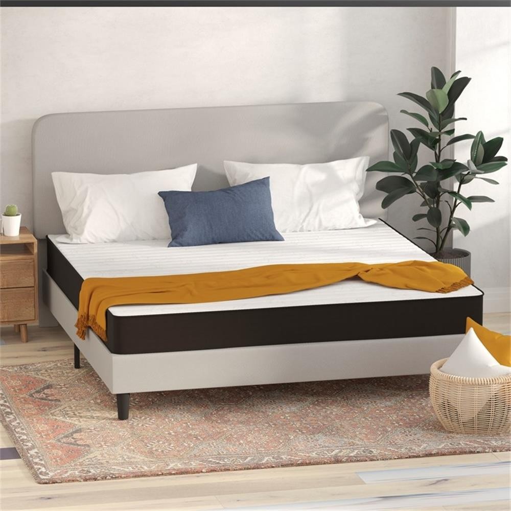 Pemberly Row 8″ Hybrid InnerSpring King Premium Cooling Mattress in a Box