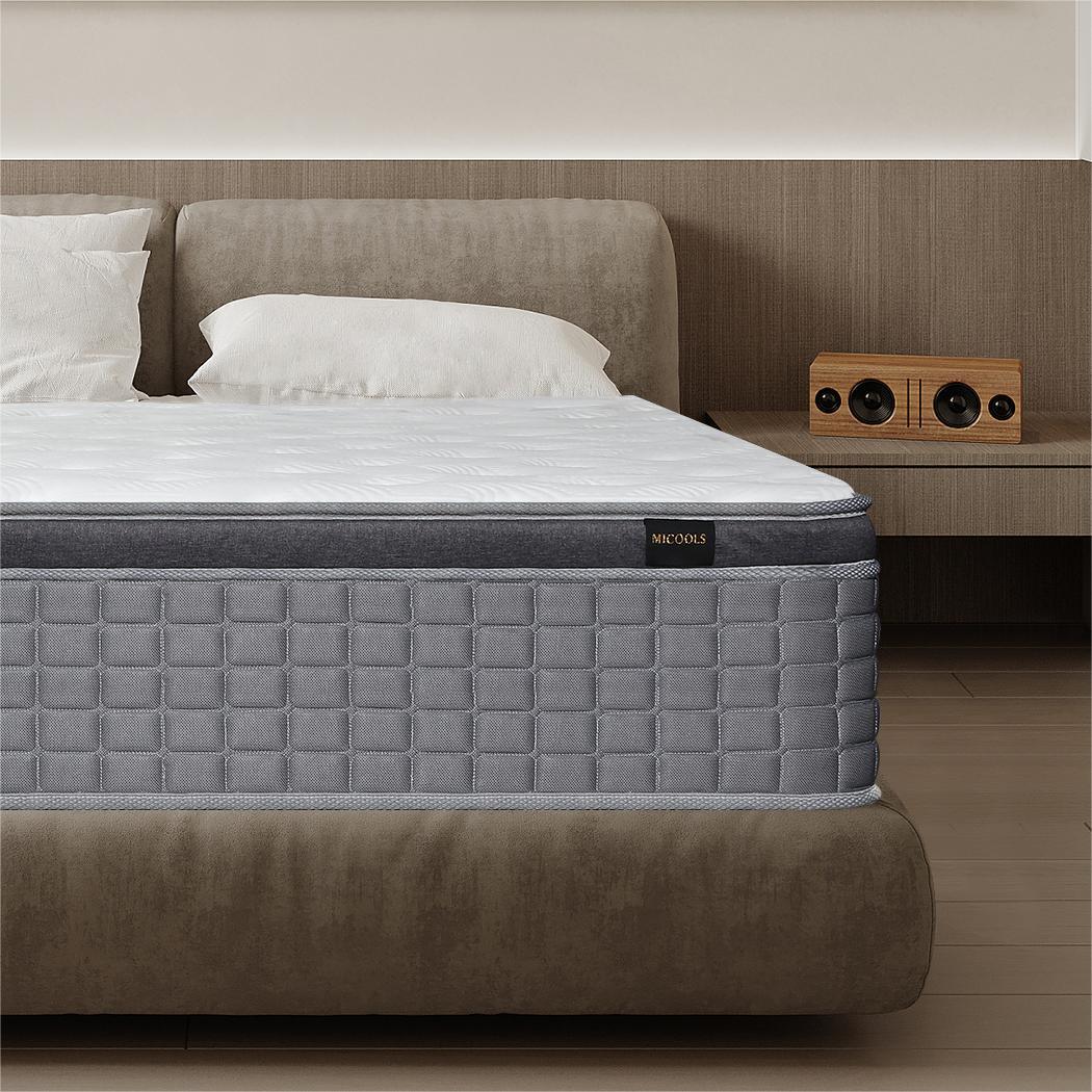 12” Memory Foam Mattress Hybrid InnerSpring Twin Full Queen King Size in Box