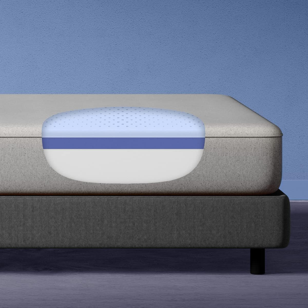Mattress, Full, Light Grey