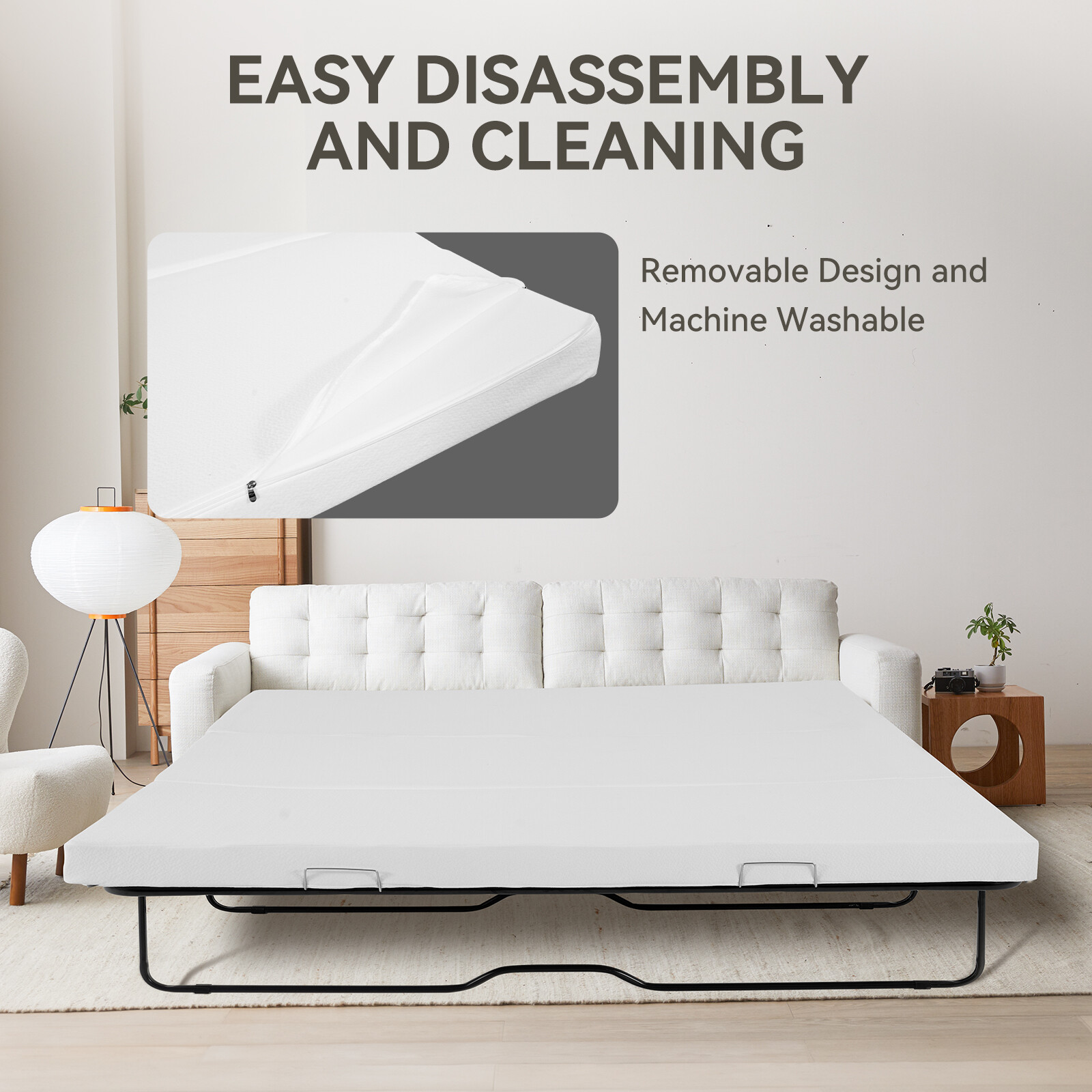 Sofa Bed Replacement Foldable Mattress filled Memory Foam for Sofa couch Beds