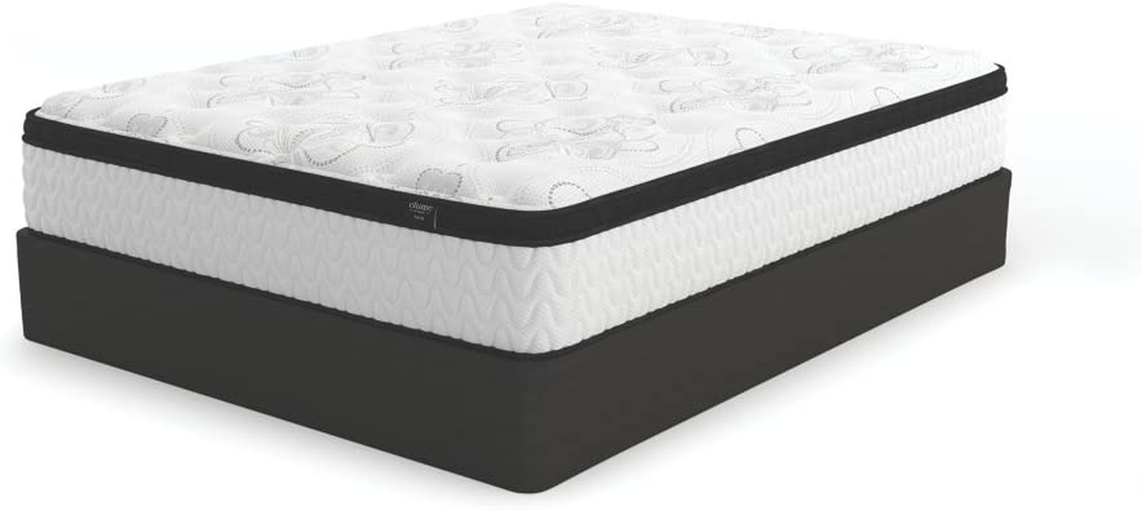 Queen Plush Hybrid Innerspring Mattress High Density Gel Memory Foam Euro Top