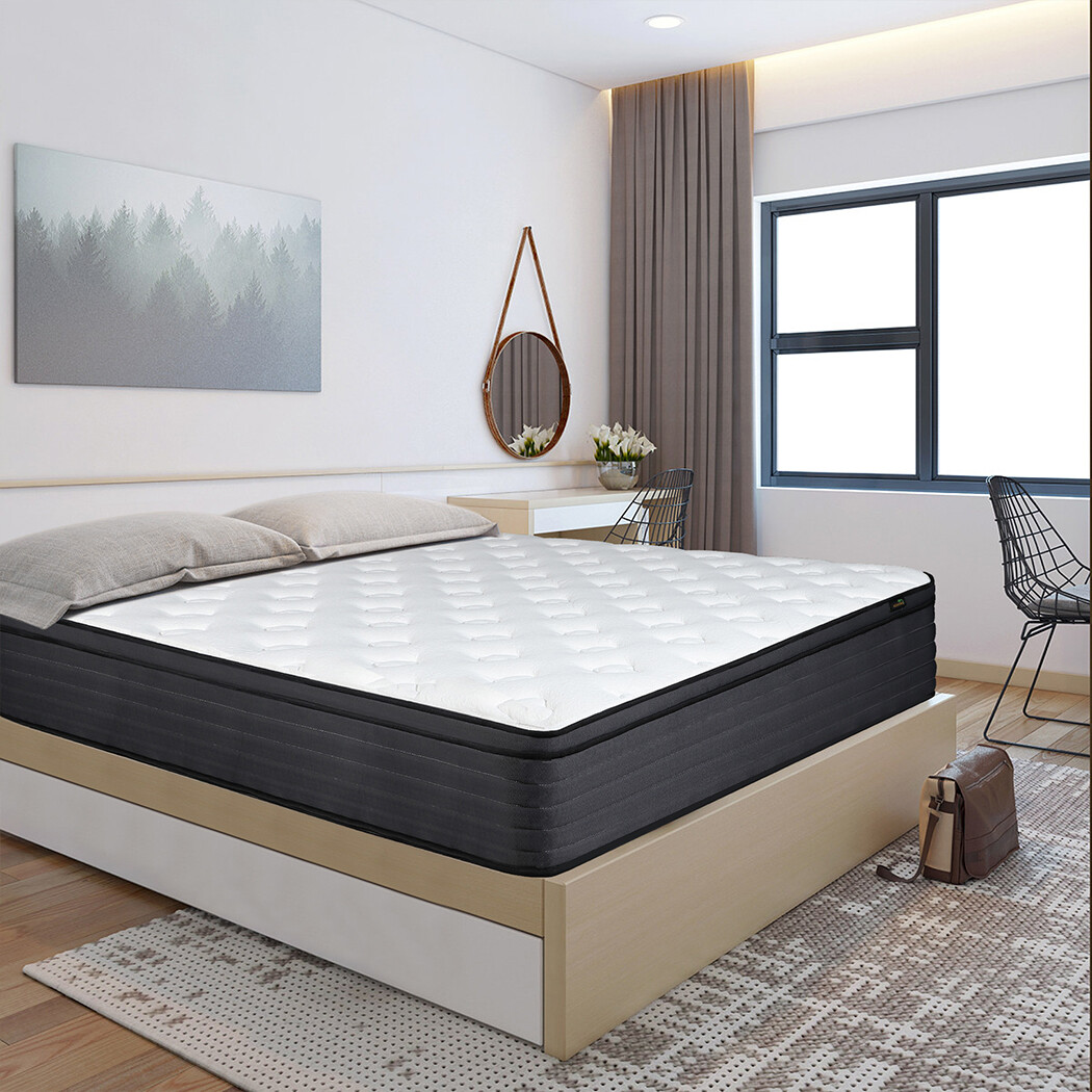 12″ Mattress Hybrid Innerspring Medium Twin Full Queen King Size Gel Memory Foam