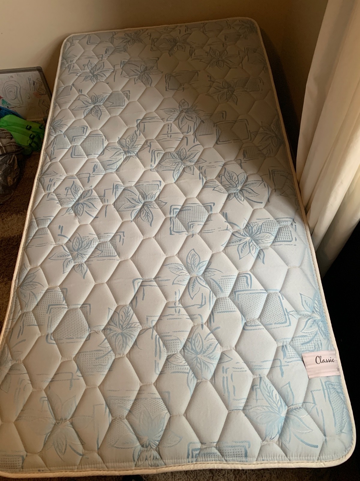 Chiro Premier gentle firm orthopedic twin bed mattress and box spring/frame
