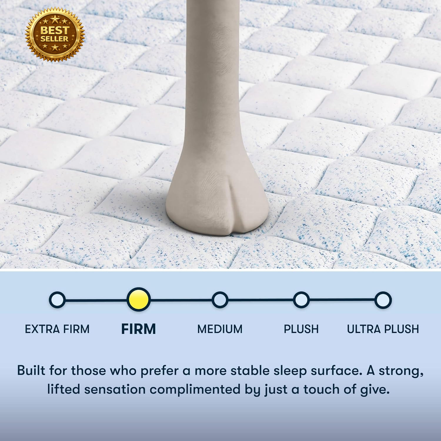 Sleeptrue Firm 11″ Twin Hybrid Mattress in a Box, Cooling Mattress, Breathable,