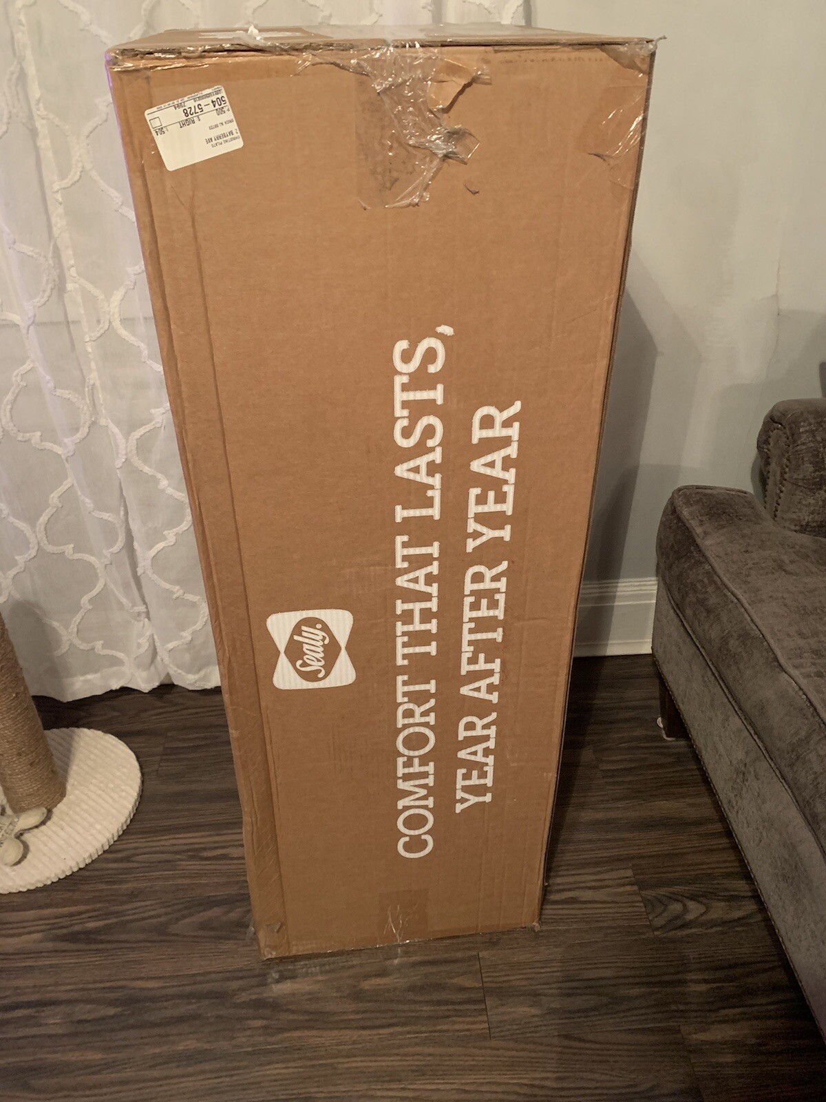 Sealy – COOL & CLEAN 8″ MEMORY FOAM Twin XL – White Model F03-00178-TX0