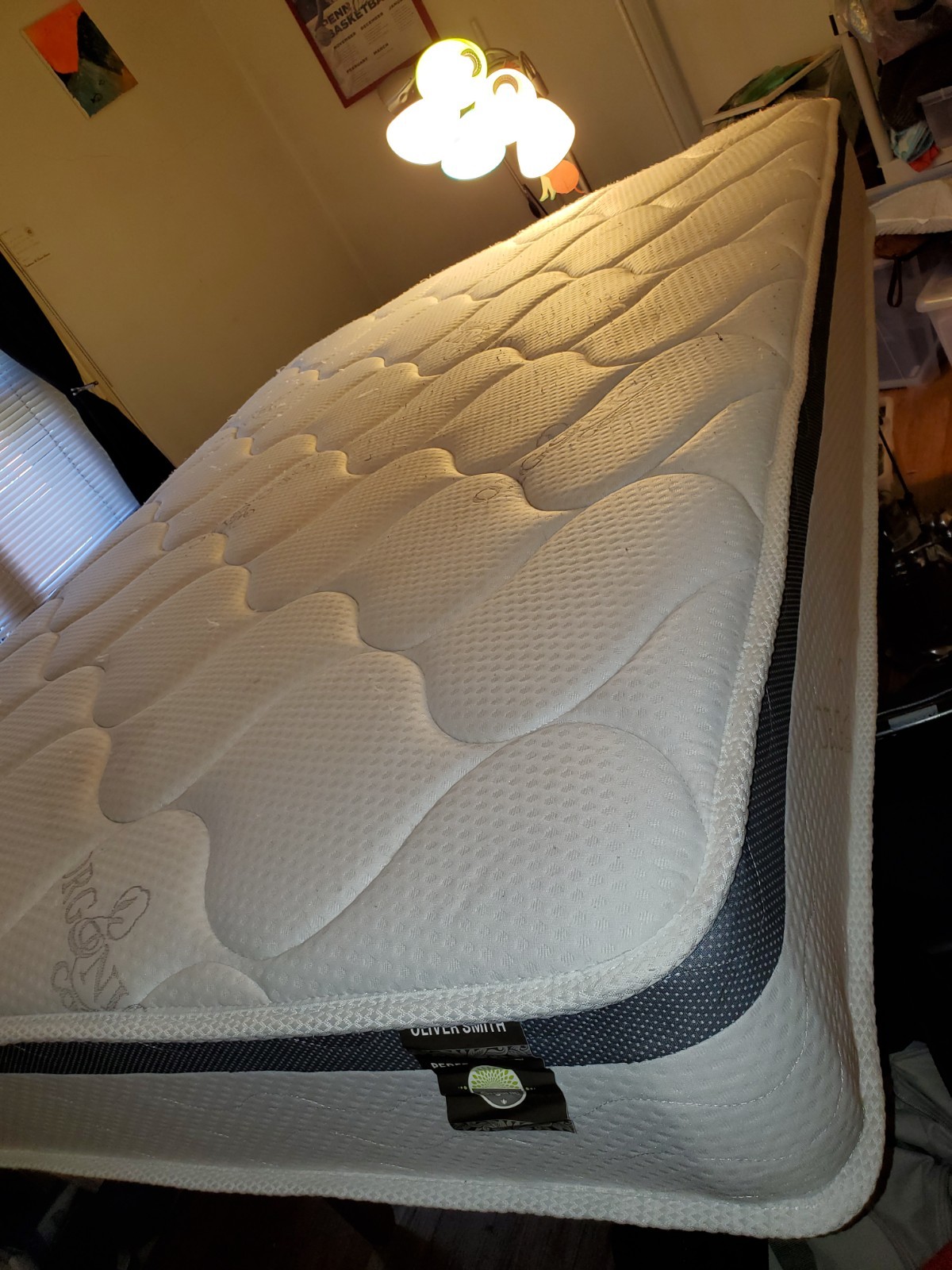OLIVER SMITH PERFECT SLEEP Organic hybrid mattresses Full Sz 53″*75″ 60lbs