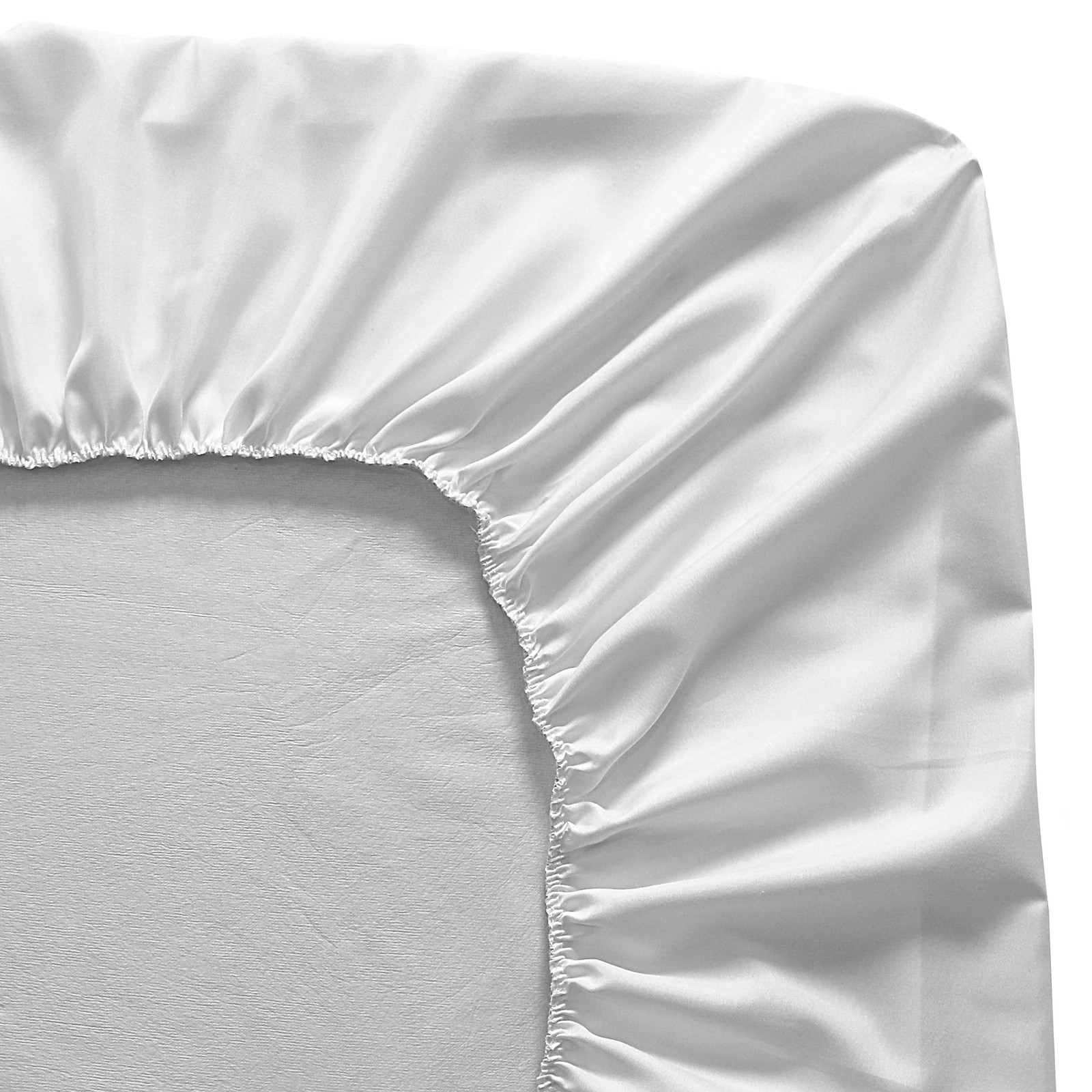 Fresh Ideas Waterproof Mattress Protector 100% Vinyl California King, White