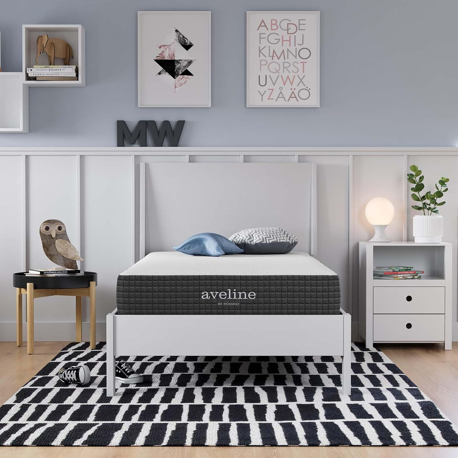 Aveline 8″ Gel-Infused Memory Foam Twin Mattress – CertiPUR-US Certified