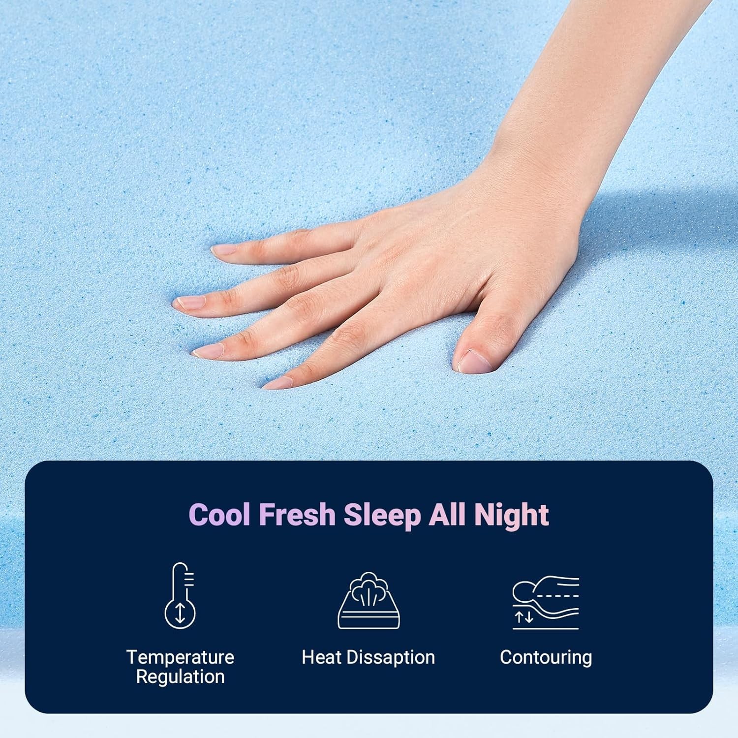 Avenco Twin Mattress 6 Inch Hybrid Bonnell Spring Gel