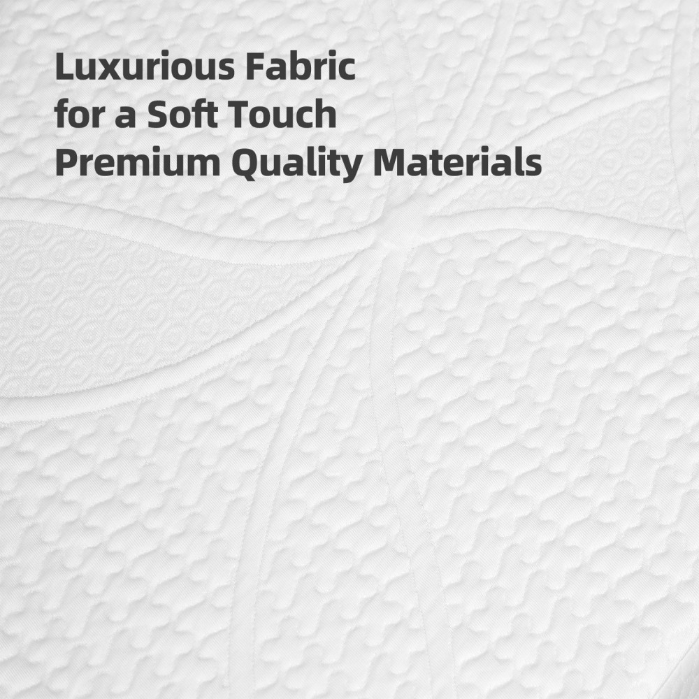 Mattress Gel Perforated 7 Zone Support Adjustable Bed Cooling Foam Construction