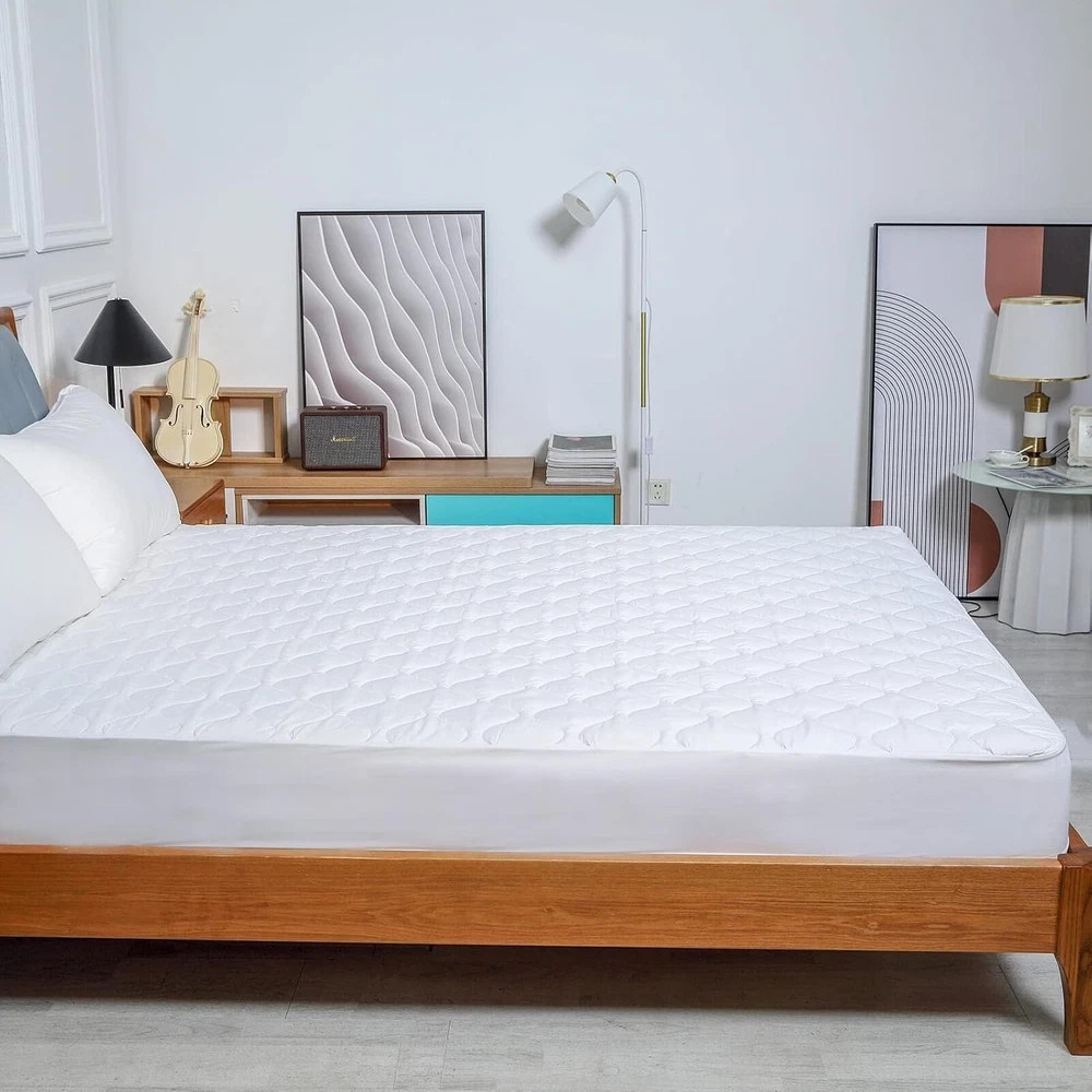 Quilted Waterproof RV Short Queen Mattress (60×75), White