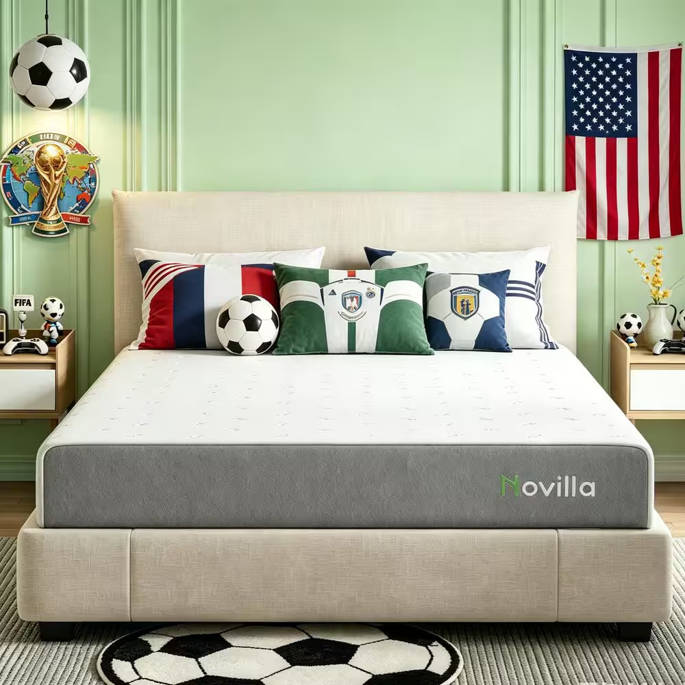 Cooling Twin Medium Cooling Gel Memory Foam 6 In. Mattress, Bed in a Box, Breath