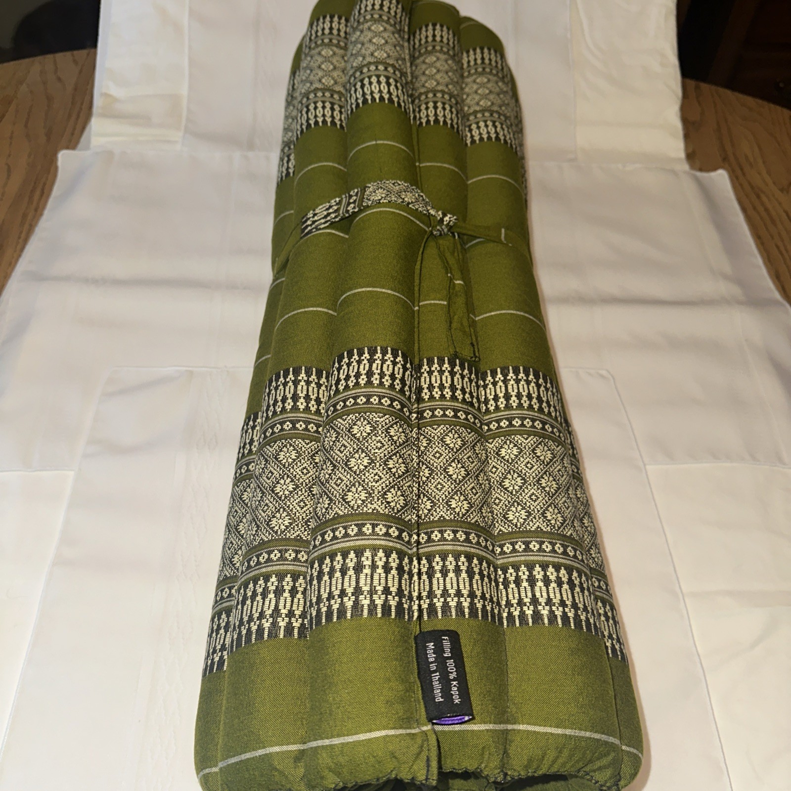 Leewadee Foldable Floor Mattress Japanese Roll Up Futon Tatami Mat Kapok 33X28