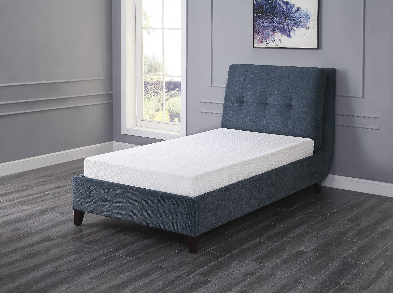 Twin Bed Mattress 6 inch. Durable Memory Foam Mattress, Mattress in a Box