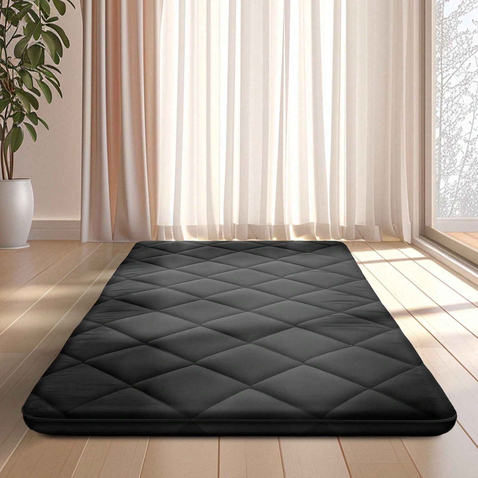 Floor Mattress, High Density Comfortable Foam, Thicken Foldable