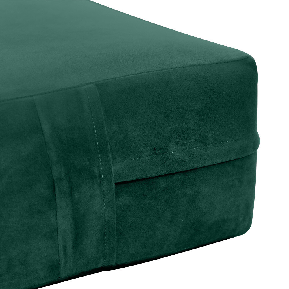 Knife Edge 6″ FULL 75x54x6 Velvet Indoor Daybed Mattress |COVER ONLY|-AD317