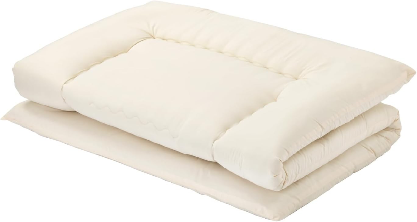 Japanese Futon Floor Mattr, Firm-Core SHIKIBUTON, Made in Japan