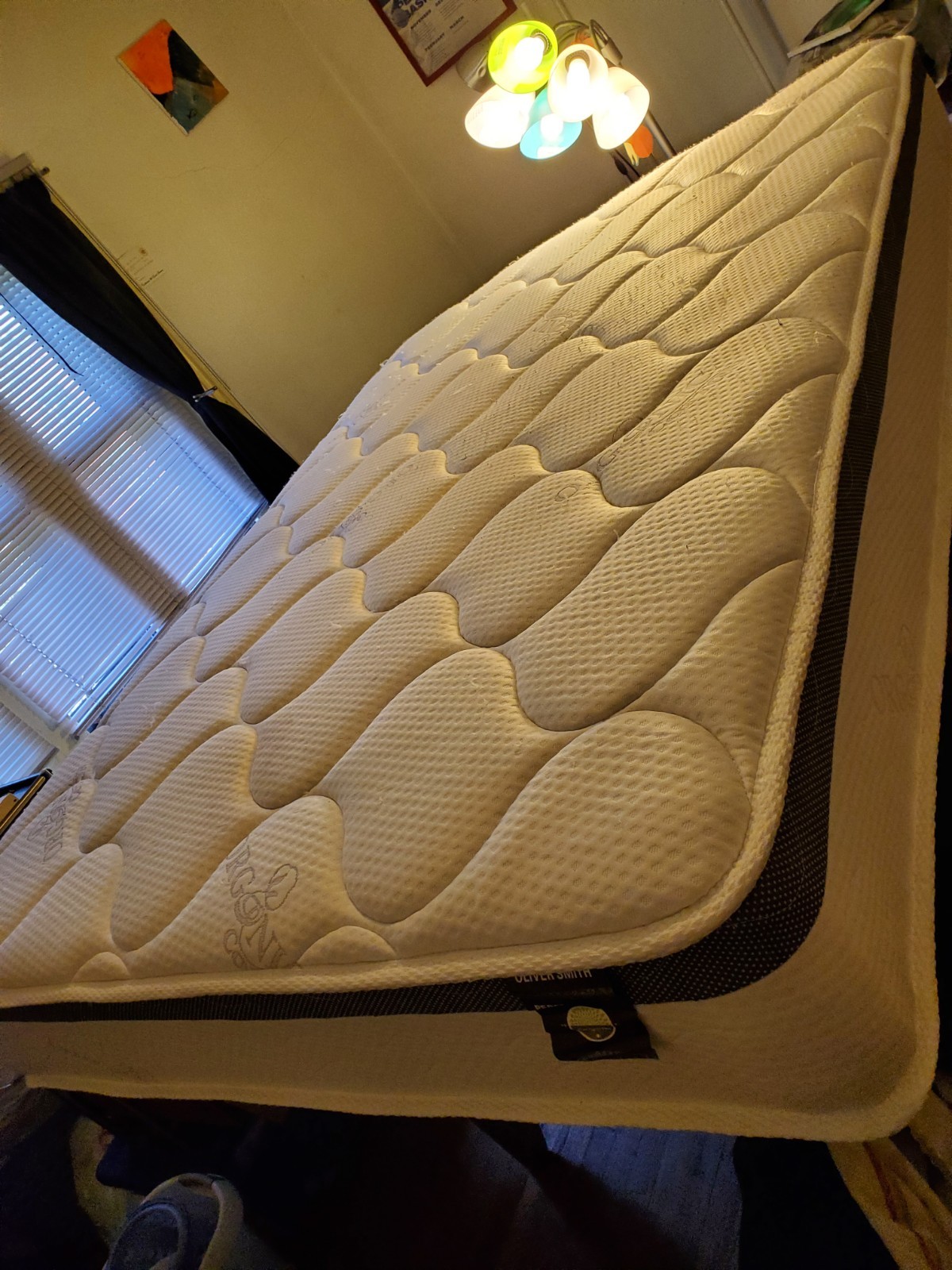 OLIVER SMITH PERFECT SLEEP Organic hybrid mattresses Full Sz 53″*75″ 60lbs