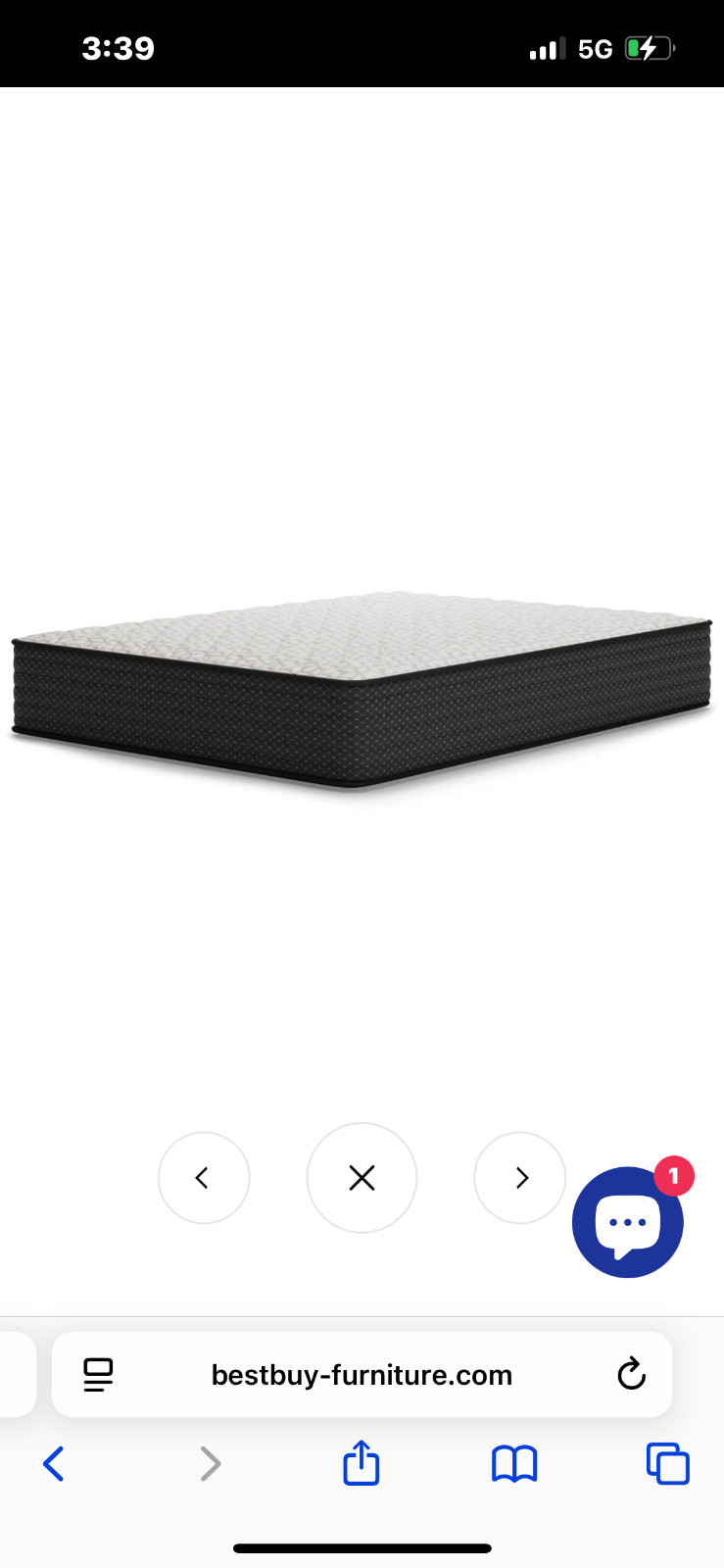 Brand new 12 inch ashley furniture limited edition firm mattress