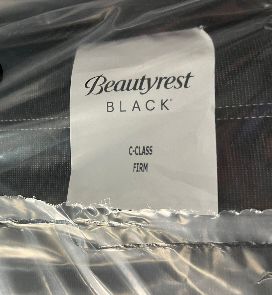 SIMMONS BEAUTYREST FULL BLACK C CLASS FIRM MATTRESS NEW CLOSEOUT FAST SHIP