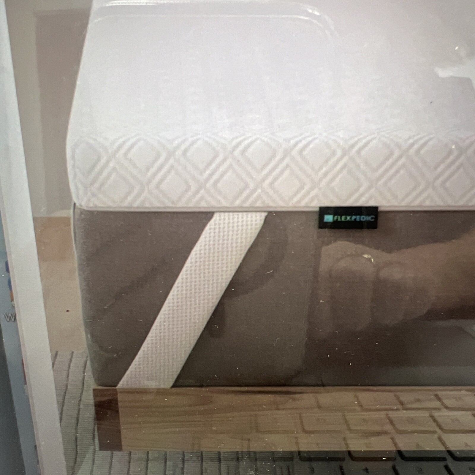 College Dorm Twin Mattress Topper NEW Flexipedic 39 x 75 Deep Foam 2″ Thickness