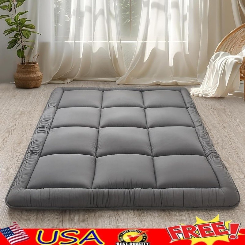 Memory Foam Futon Mattress Twin Size Soft Durable Sleeping Mat Bedroom Camping