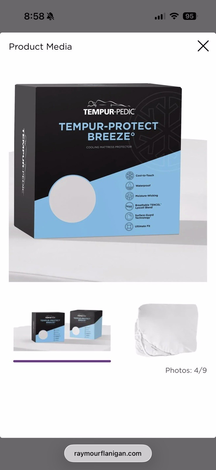 Tempur-Pedic ProAdapt Medium Hybrid KING 2.0 Mattress MSRP: $4099