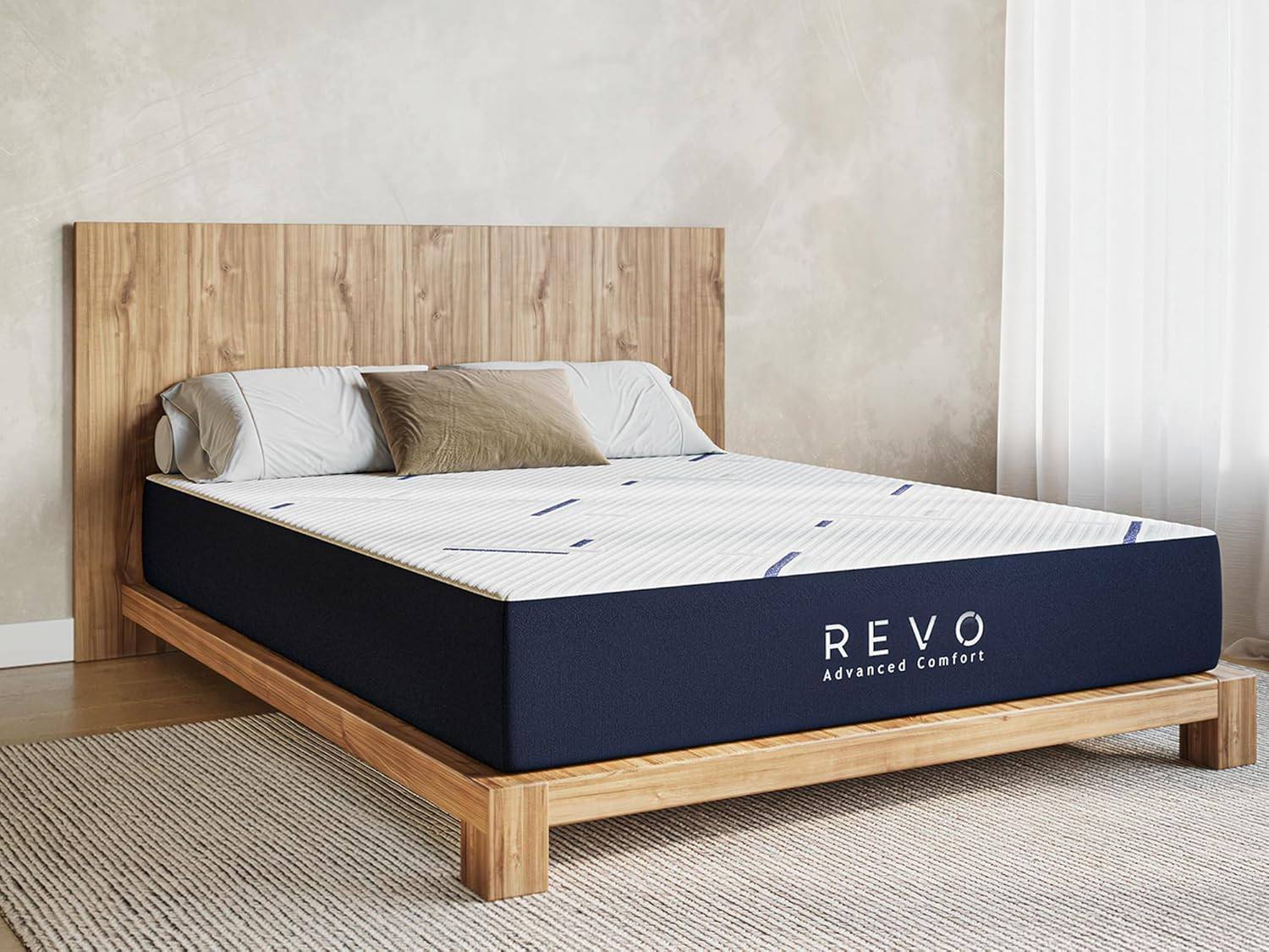 12-Inch Queen Gel Memory Foam Mattress for Cool, Restful Sleep