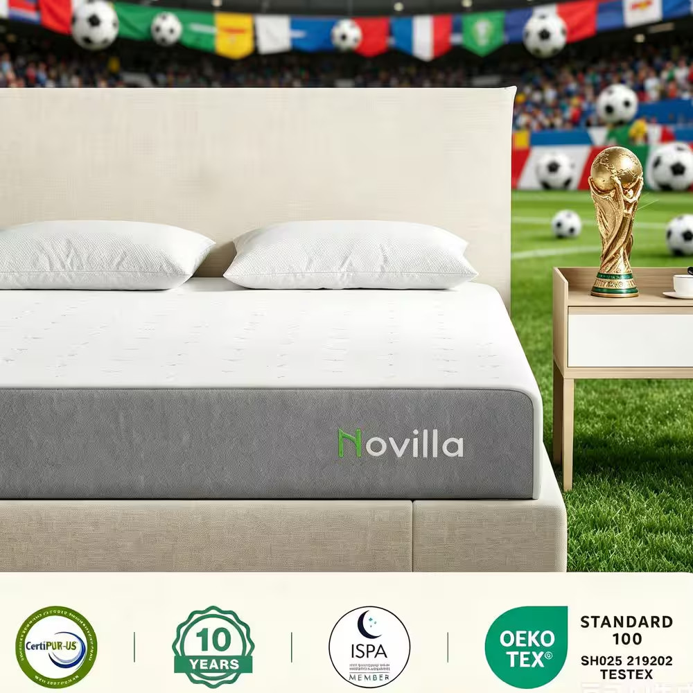 Cooling Twin Medium Cooling Gel Memory Foam 6 In. Mattress, Bed in a Box, Breath